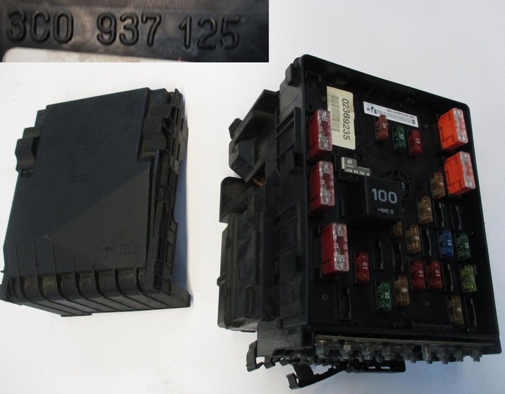 фото №1, Vw passat b6 2.0 коробка запобіжників 3c0937125