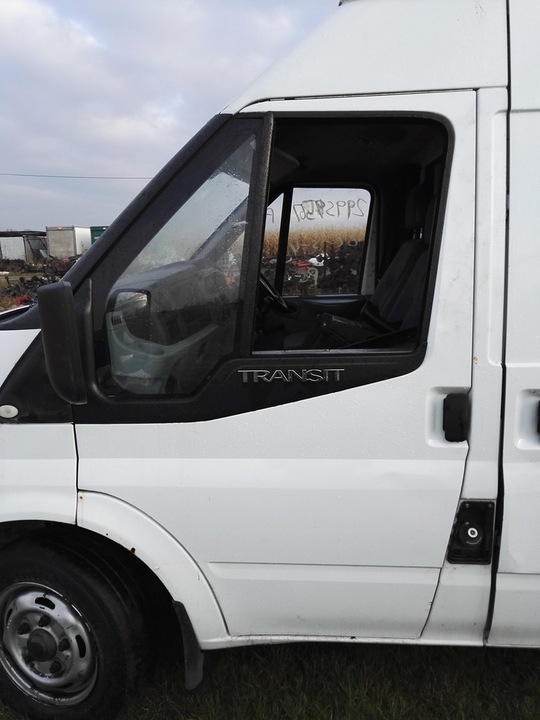 фото №1, Дверь передние левая белый ford transit 06-13