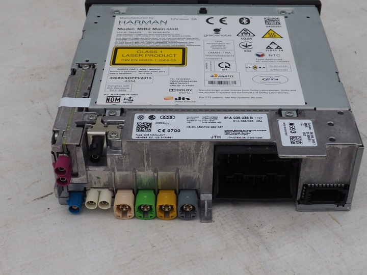 фото №9, Ap набор mmi навигация 81a035035b mib2 high audi q2