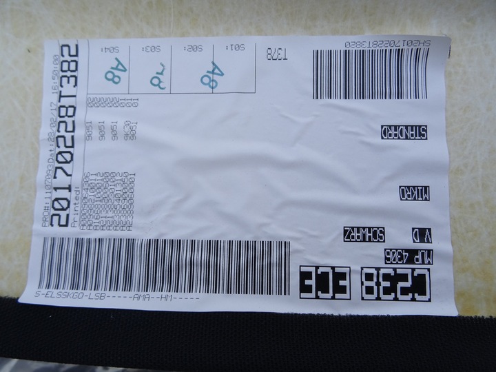 фото №8, Mercedes w217 a 217 cupe стеля