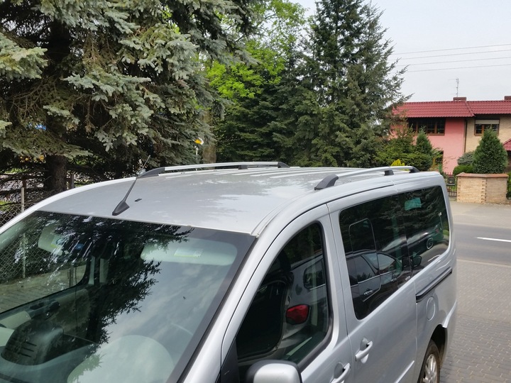 фото №3, Citroen jumpy spacetourer рейлинги крышные багажник супер прочный