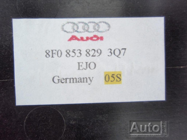 фото №6, Ap захист планка скла 8f0853829 audi a5 8f cabrio