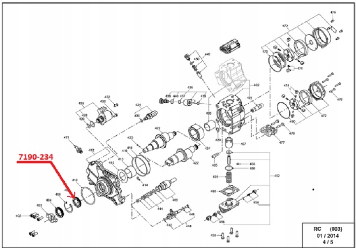 фото №4, 7190-234, сальник топливный вал насоса cr dfp3 delphi