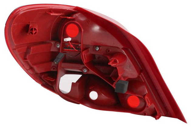 фото №2, Лампа зад задня peugeot 207 09- права led tyc