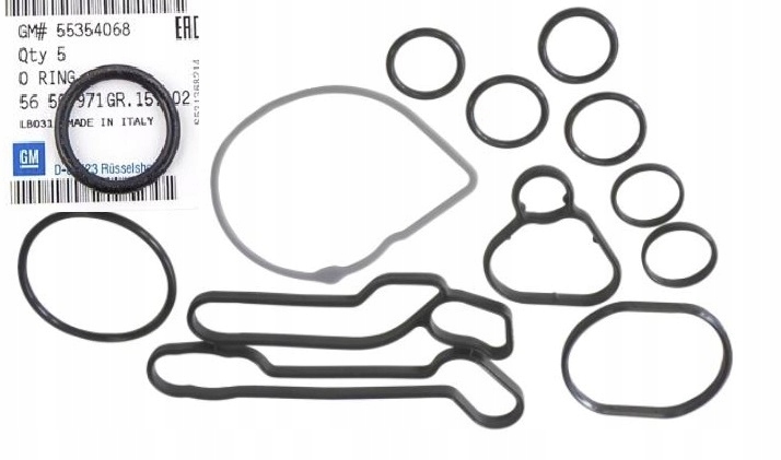 фото №4, Радіаторів масла прокладки opel vectra c signum 1.8