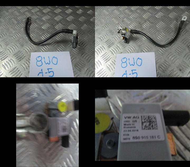 Batteriemanagement Sensor minus Audi A5 8W 16r