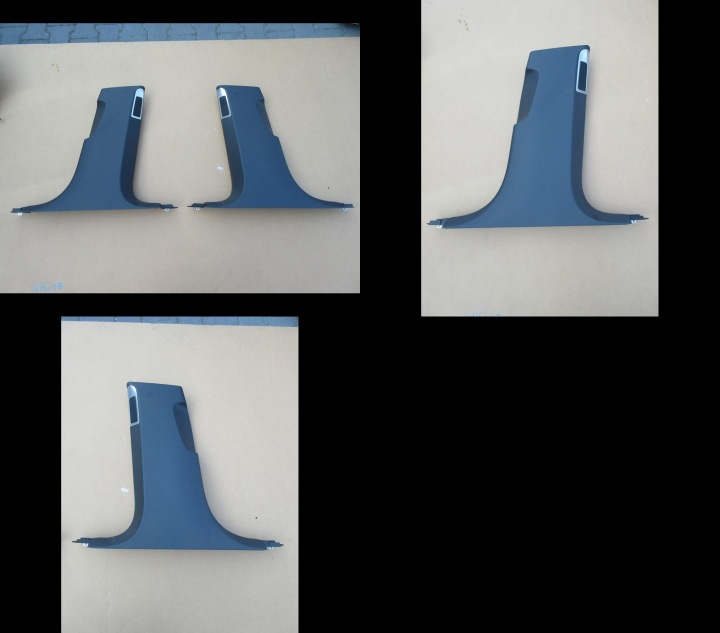 plastic plastics cover for pillar AUDI A8 4H0