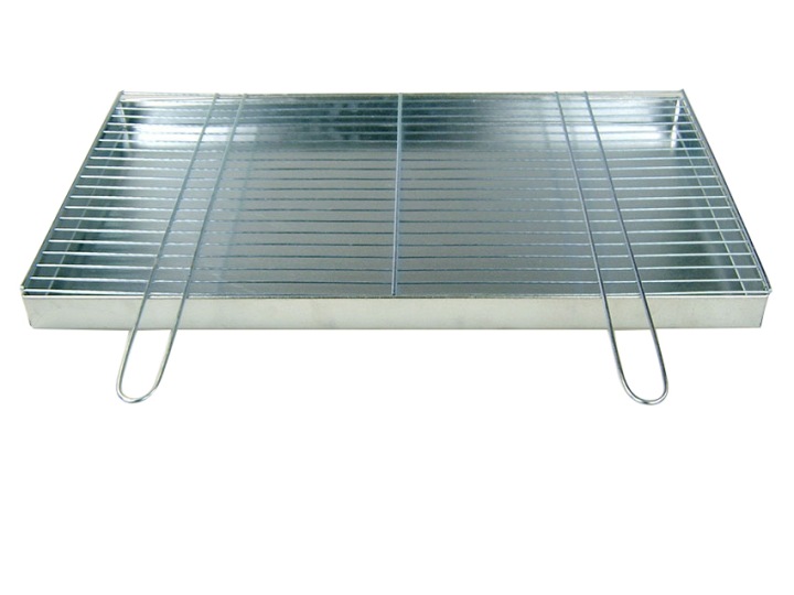 Rošt pro stavbu grilu 67x40 cm popelník