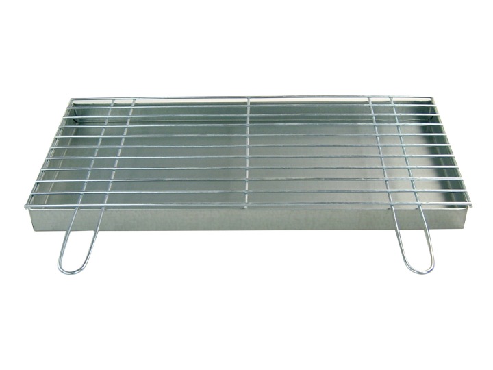 Rošt pro stavbu grilu 60x30 cm 4 mm popelník