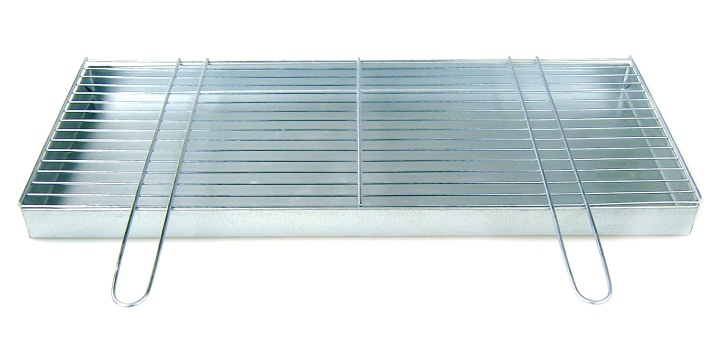 Rošt pro stavbu grilu 70 x 30 cm popelník