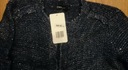 Zdjęcie oferty: ZARA * KARDIGAN DŁUGI SWETER SREBRNA NITKA - M/L