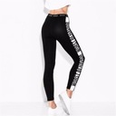 Zdjęcie oferty: Getry napisy legginsy fitness siłownia JOGGING XS