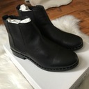 Zdjęcie oferty: STEVE MADDEN czarne buty Chelsea botki Skórzane