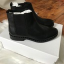 Zdjęcie oferty: STEVE MADDEN czarne buty Chelsea botki Skórzane