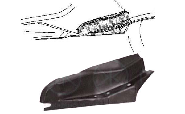 фото №1, Blic 6503-06-9520841p лонжерон рами