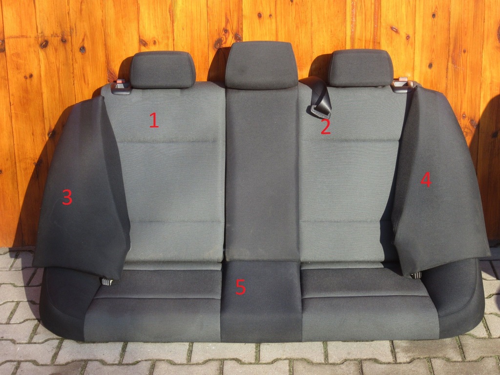 фото №1, Bmw e87 заднее сиденье na запчасти материал