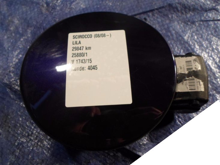 фото №1, Vw scirocco fl tdi крышка заливной топлива