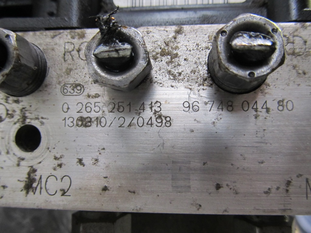 фото №3, Citroen c5 iii 2.0hdi насос abs