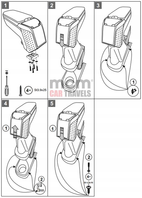 фото №6, Подлокотник armster 2 renault clio v 2019-