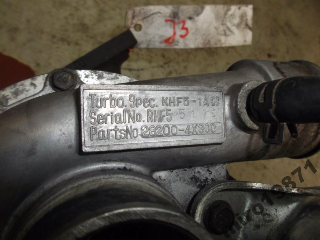 фото №2, 4185 турбонагнітач kia carnival 2.9 crdi !!!
