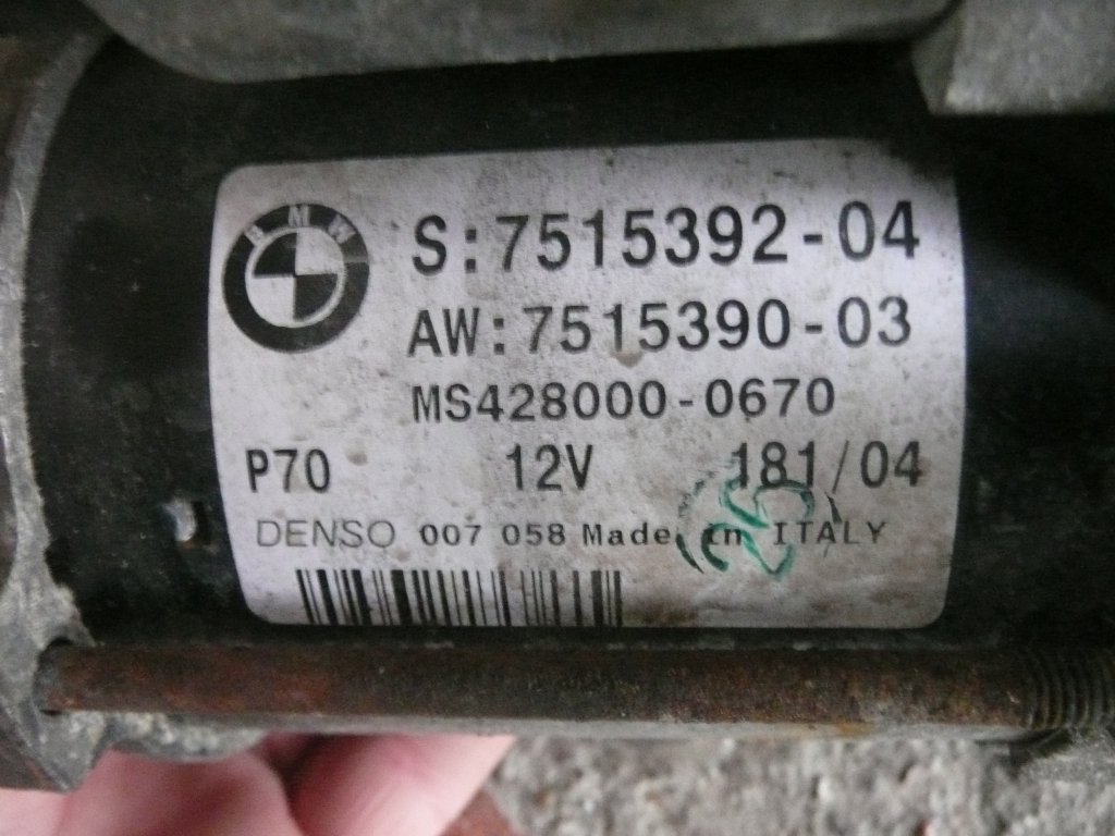 Bmw e46 e39 e60 e65 e83 m54 2,0 2,5 3,0 стартер Ціна