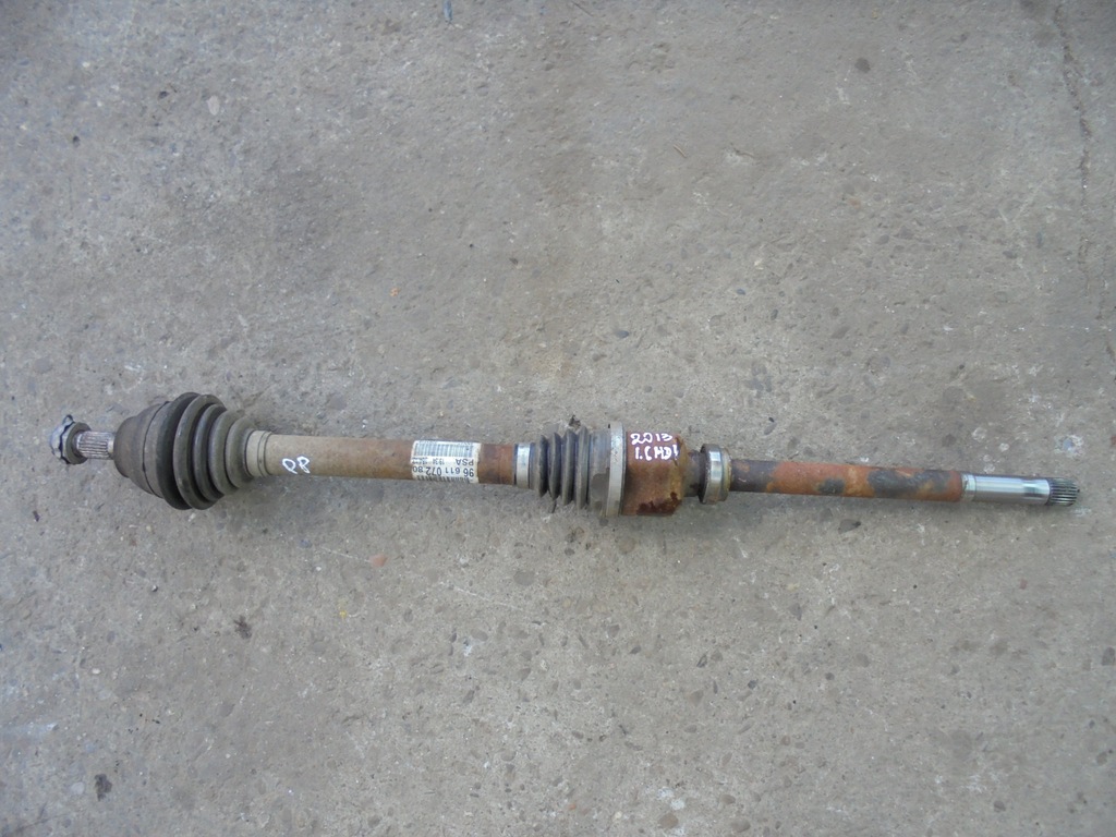 фото №1, Приводной вал pp citroen c4 b7 308 ds4 1.6 hdi 9661107280