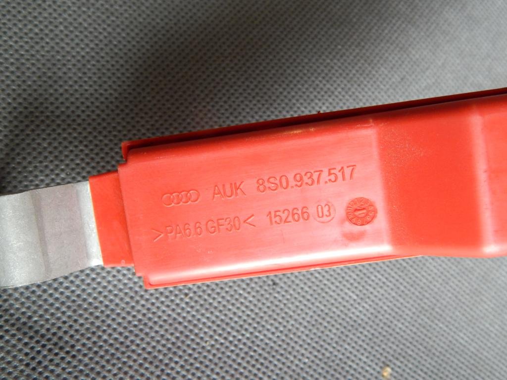 фото №4, Audi tt 8s шланг живлення плюсовий 8s0971227a