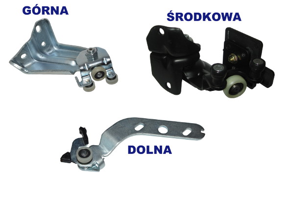 фото №2, Nowe ролики візки двері бокових fiat ducato 3 iii