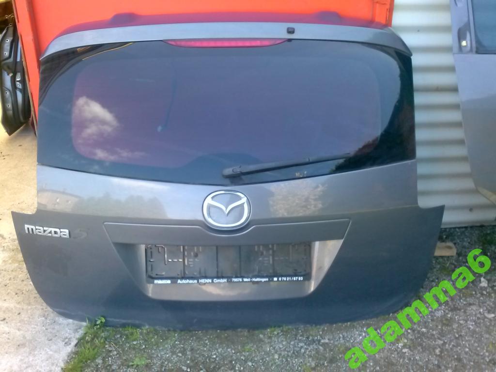 фото №1, Кришка багажника mazda 5 задня кришка багажника ідеальний стан акція w колір скло