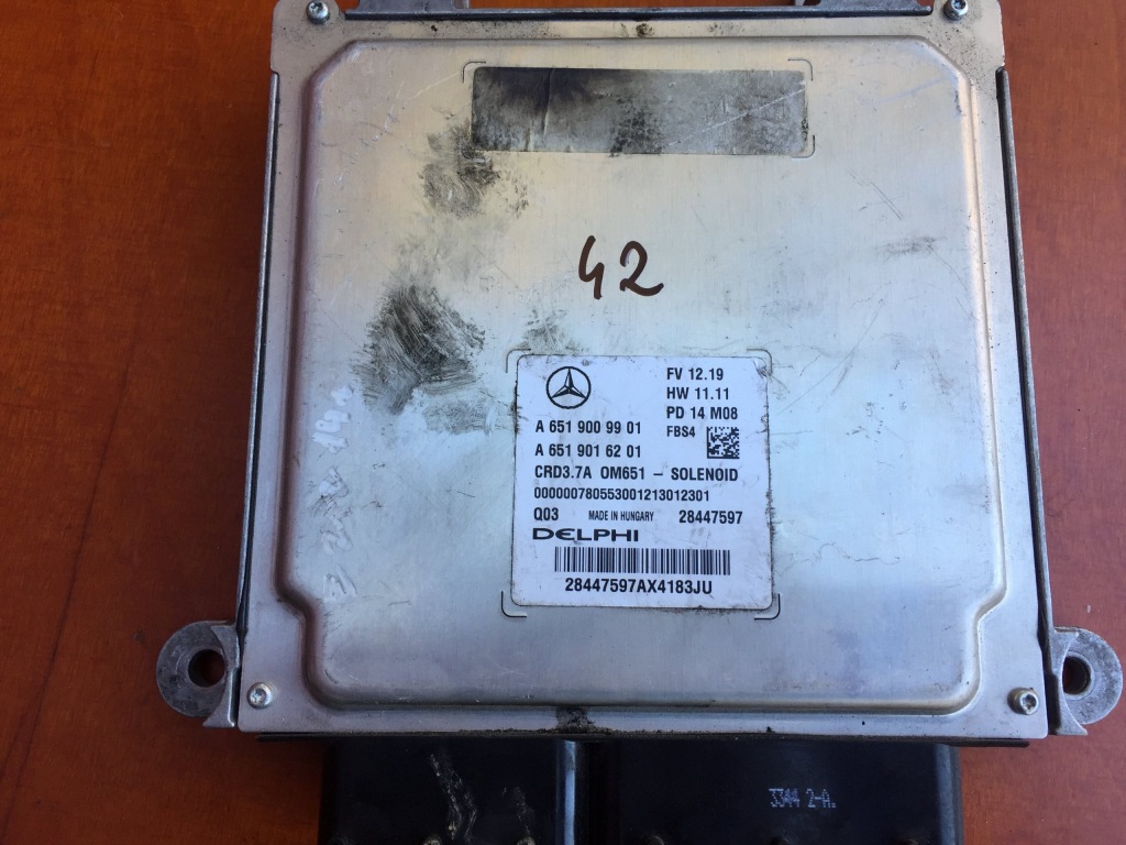 фото №1, Бортовой компьютер mercedes a6519009901 a6519016201