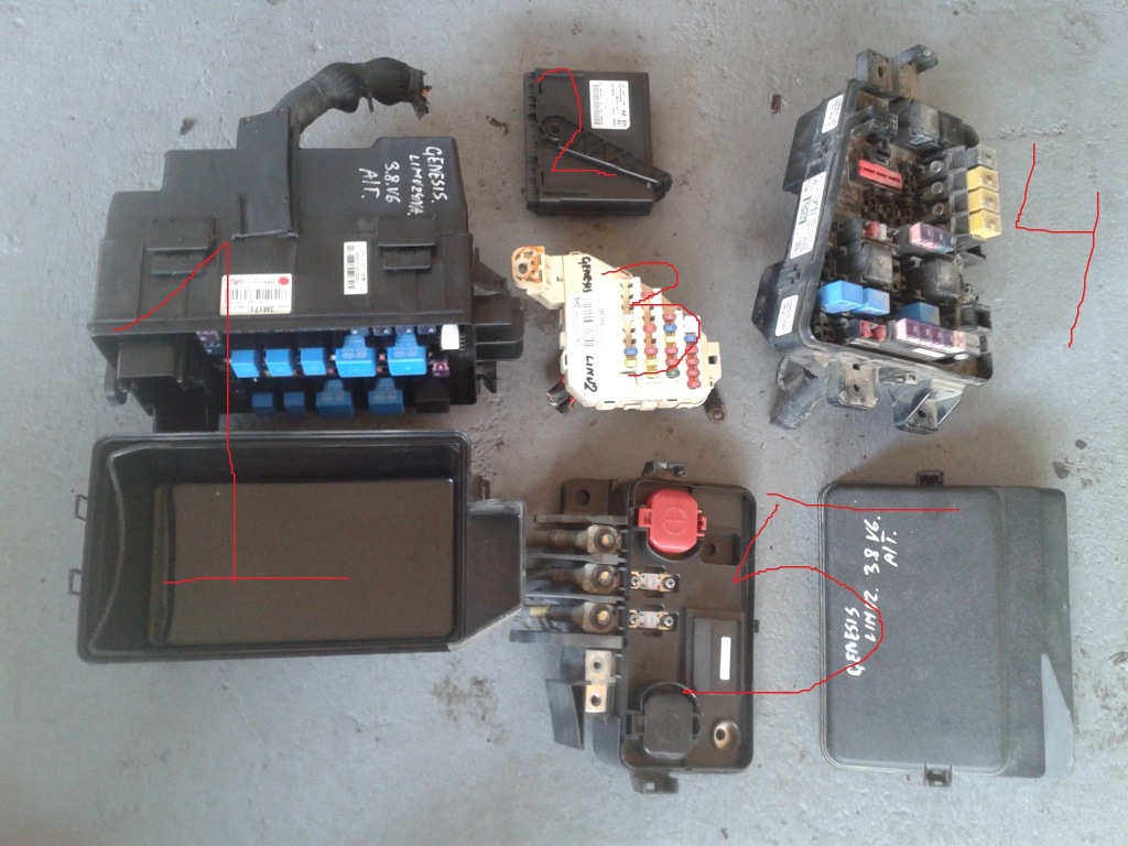 фото №1, Hyundai genesis седан 2010r модуль 95410-3m030