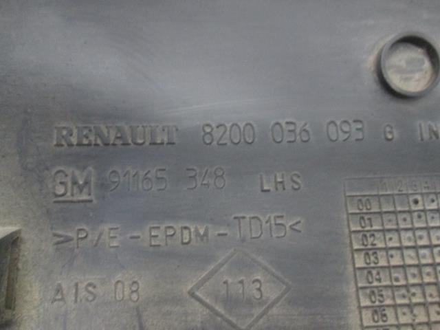 фото №5, Молдинг накладка лівий bok trafic vivaro 08r