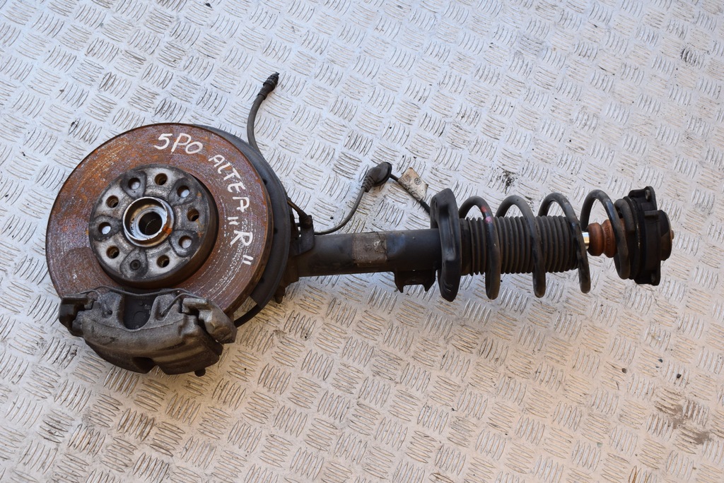 фото №1, Поворотний кулак амортизаторна стійка правий перед altea xl 5p0 lift