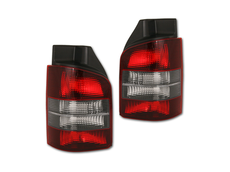 фото №1, Лампа задняя kpl vw t5 transporter red smoke тюнинг