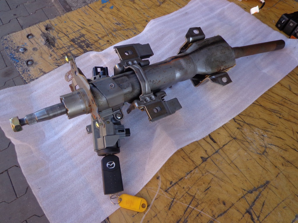 фото №1, Трансмісія колонка замок запалювання ключ mazda 6 rf7j