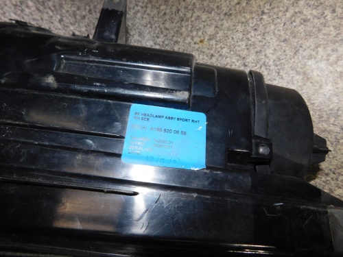 фото №11, Mercedes slr 199 mclaren лампа права передня