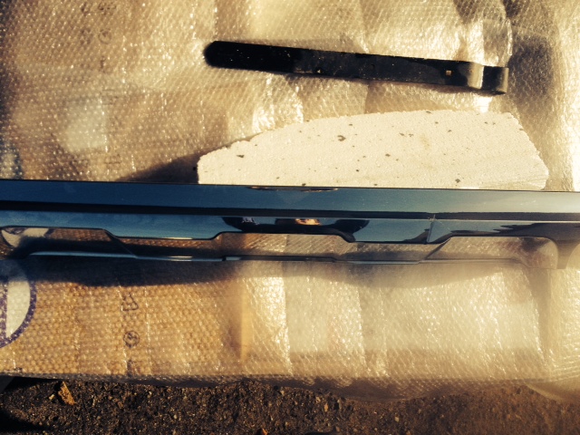 фото №6, Mercedes glk a 204 диффузор хром w бампер задняя