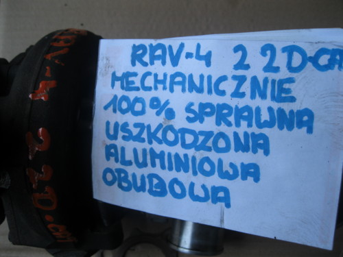 фото №5, Турбонагнетатель турбина toyota rav4 2.2 17201-26030