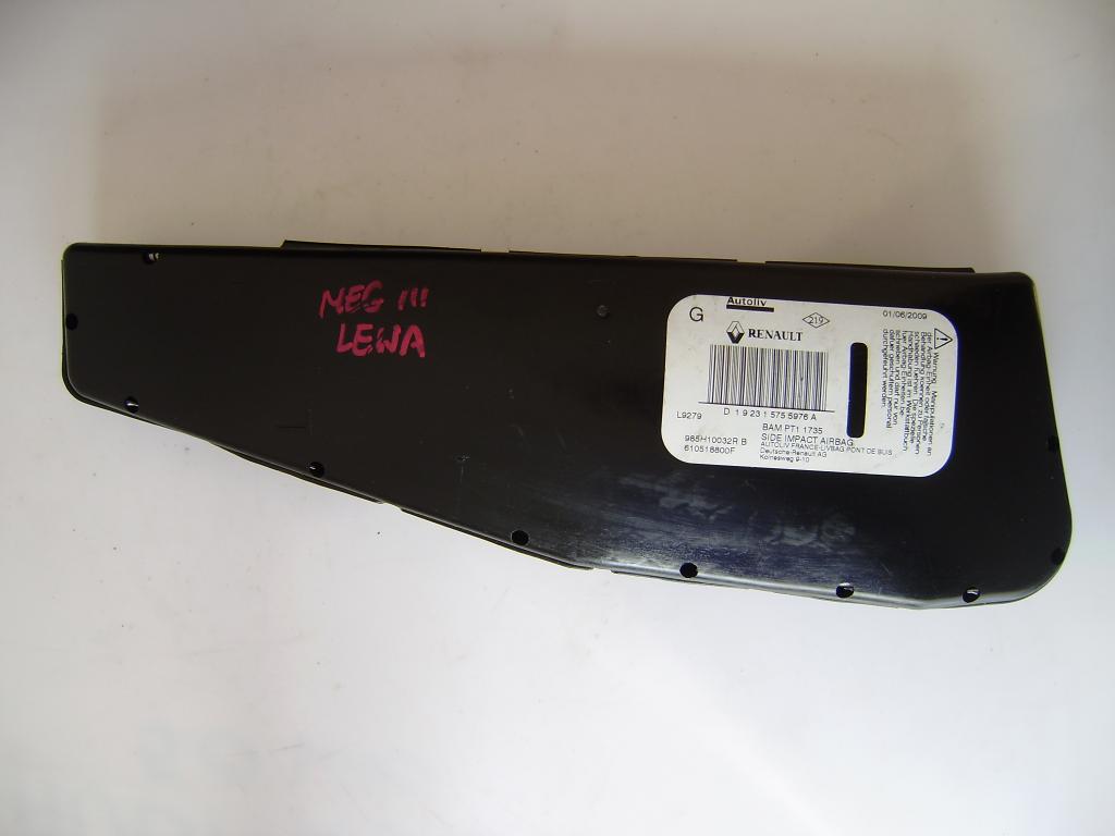 фото №1, Подушка безопасности сиденье lewego renault megane iii
