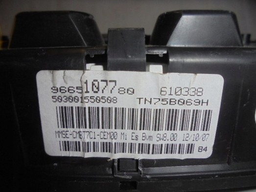 фото №4, Peugeot 308 счетчик приборы 9665107780 anglia