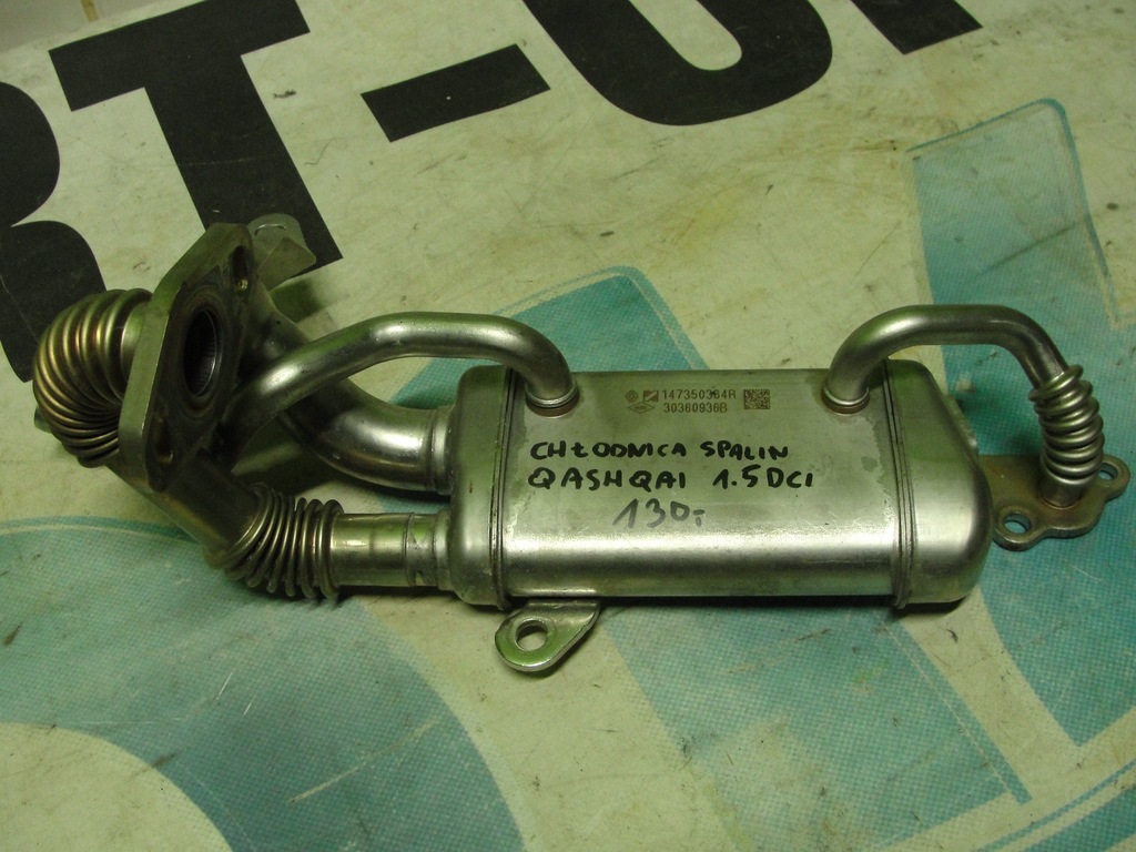 фото №1, Радіатор вихлопних газів egr qashqai 1.5dci 147350364r