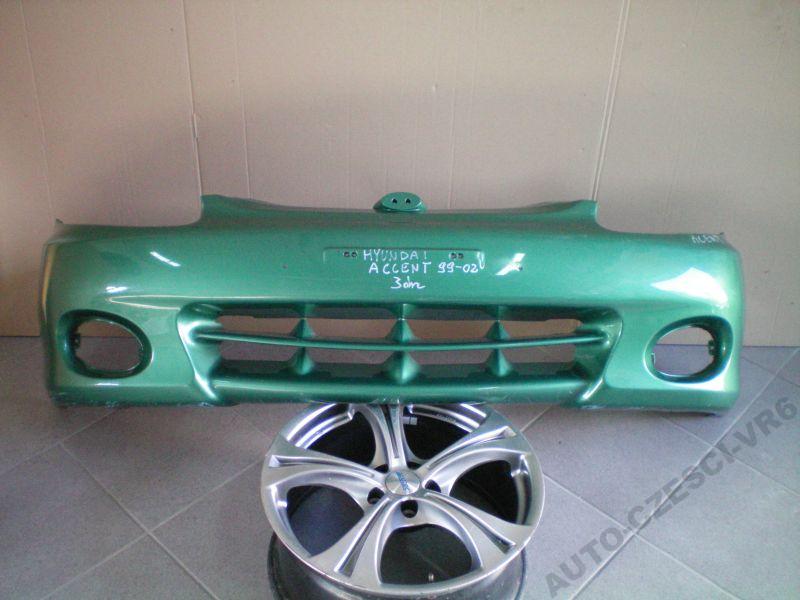 фото №1, Передний бампер hyundai accent 1999-2002 3drz