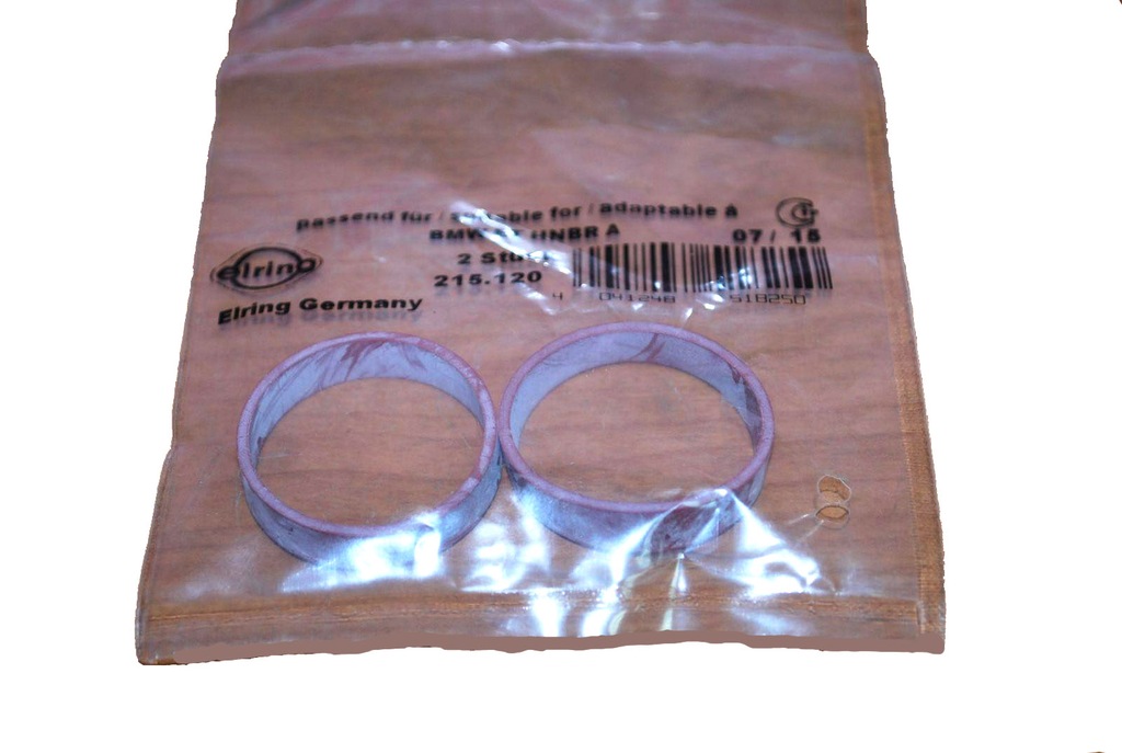 фото №1, Прокладка трубы коллектор впускной bmw 5 7 x5 x3