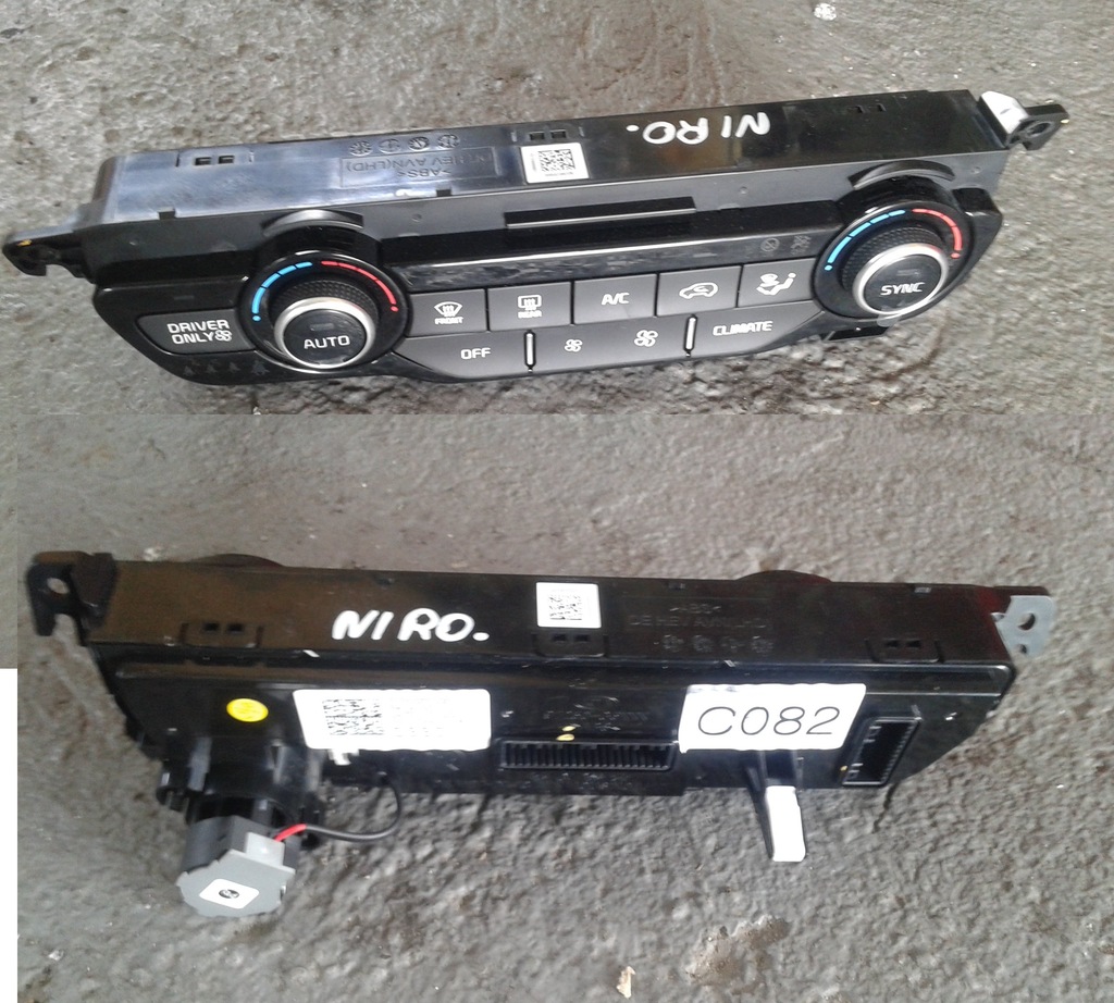 фото №1, Kia niro 2016 2017 панель кондиціонера climatronic