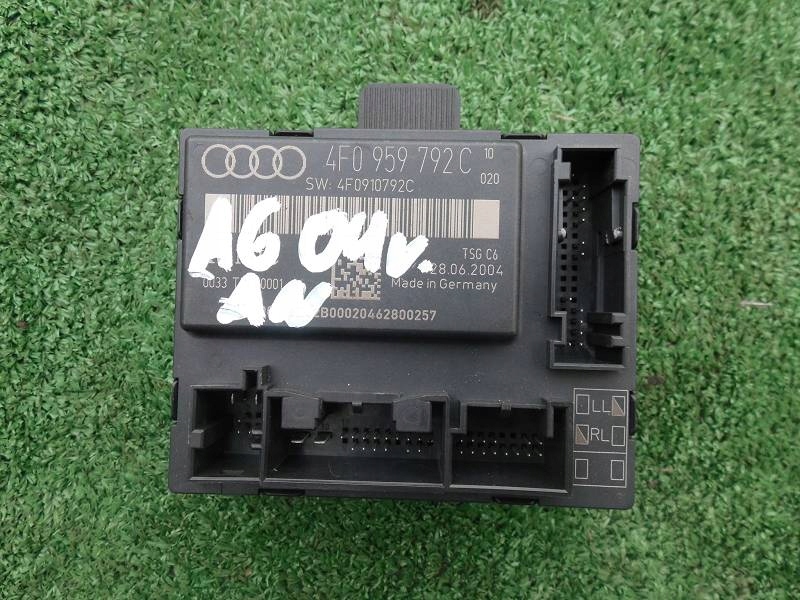 фото №1, Модуль блок управления дверь 4f0959792c audi a6 c6 перед