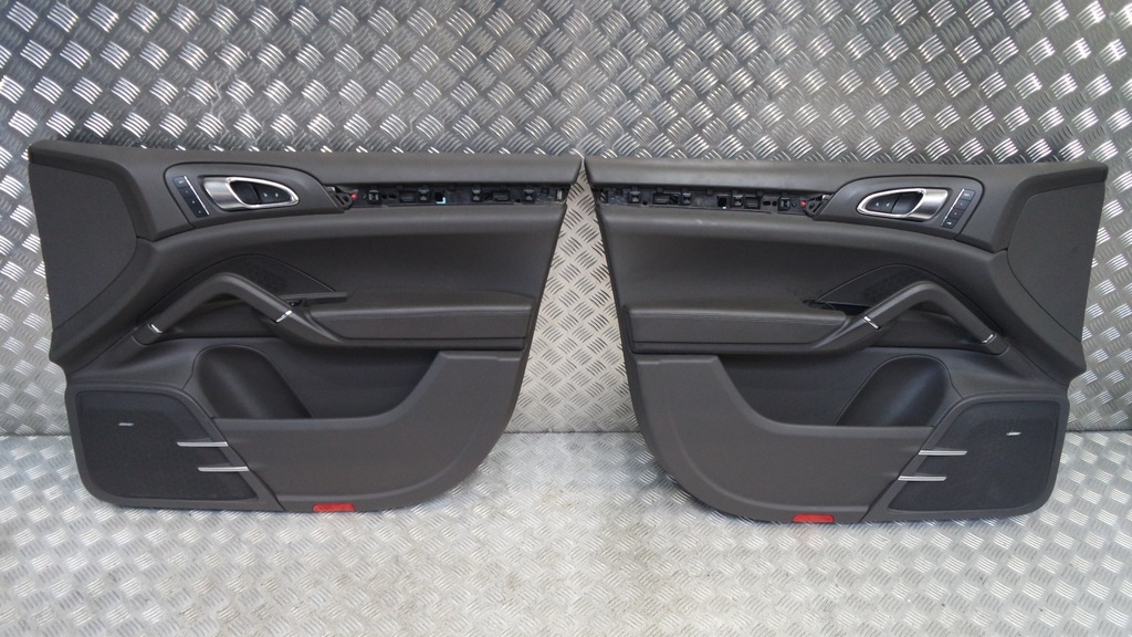 фото №9, Porsche cayenne 7p5 сиденья обшивки заднее сиденье кожа m65