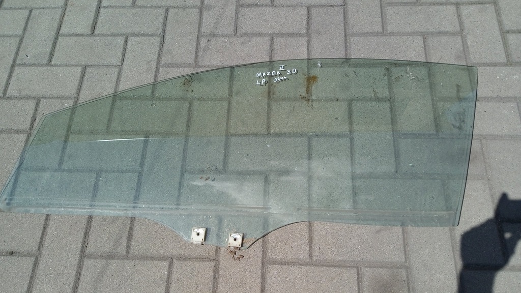фото №1, Mazda 2 07-14 3d скло двері лівий перед