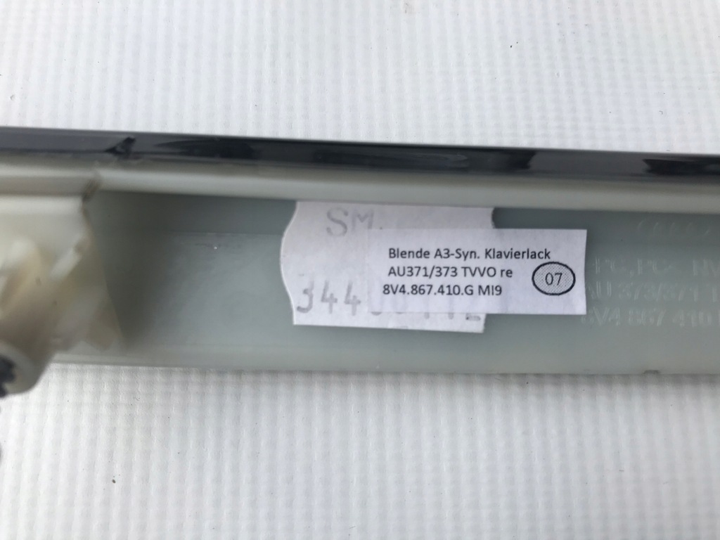 фото №9, Audi a3 s3 rs3 8v накладки декоративные piano 8v1853190p