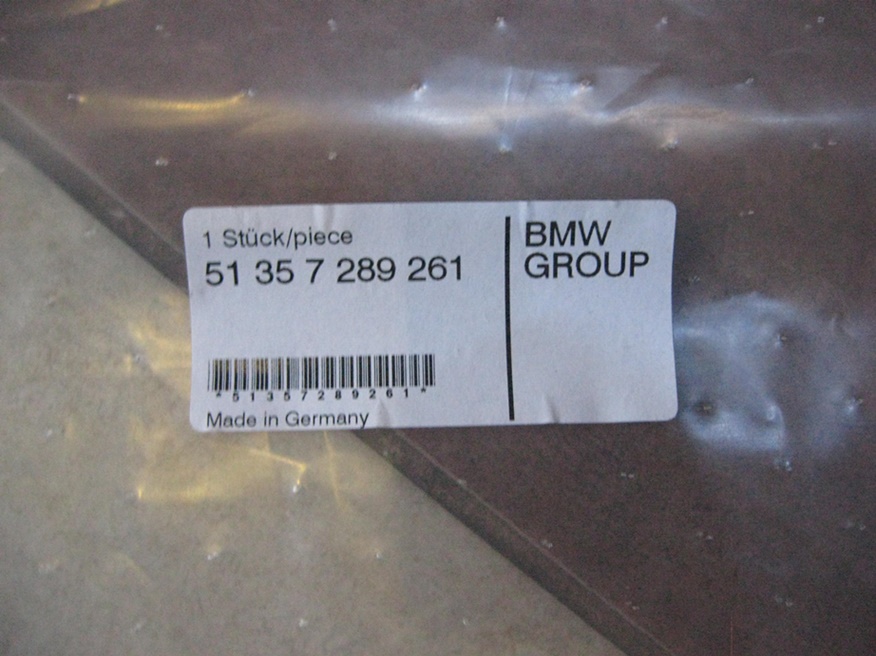 фото №6, Прокладка дверь - задняя - перед - bmw 5 f07 - nowa !