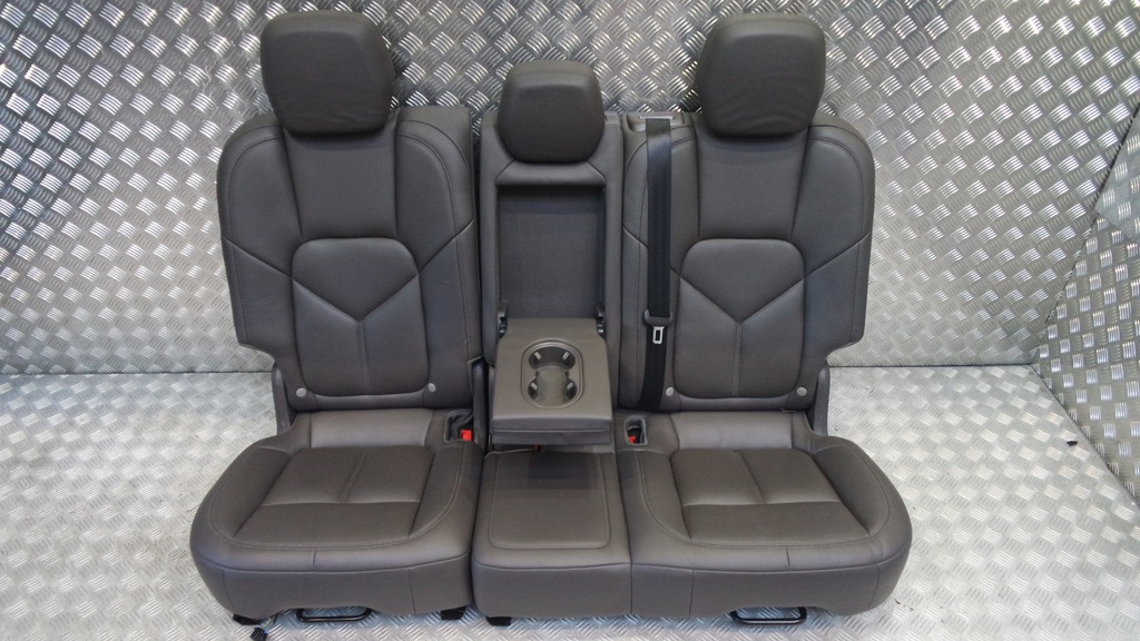 фото №7, Porsche cayenne 7p5 сиденья обшивки заднее сиденье кожа m65